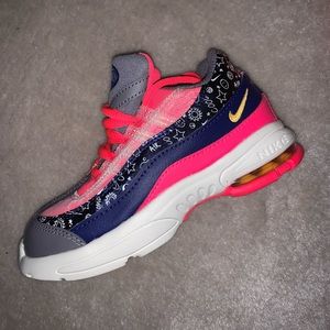 Infant Laser Orange & Purple Air Max 95 Size 10c